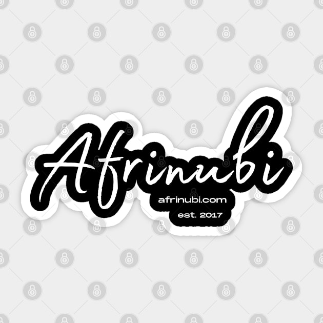 Afrinubi Clothing Co. Sticker by Afrinubi™